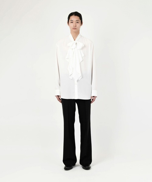 DECHINE FRILL BIG SHIRT（シャツ/ブラウス）｜LAD MUSICIAN（ラッド