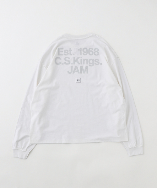is-ness(イズネス)の「ISNESS MUSIC / イズネス ミュージック DUB EST L/SLEEVE T-SHIRT(Tシャツ/カットソー・メンズ・ブラック/ホワイト・FREE)」の3枚目の写真