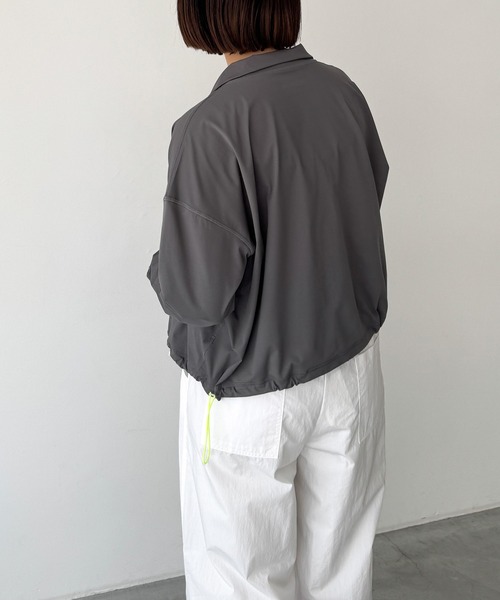 CANAL JEAN(キャナルジーン)の「Marmot Ws Mt.RashGuard Full-Zip(その他アウター・レディース・チャコールグレー/ホワイト・MEDIUM)」の7枚目の写真