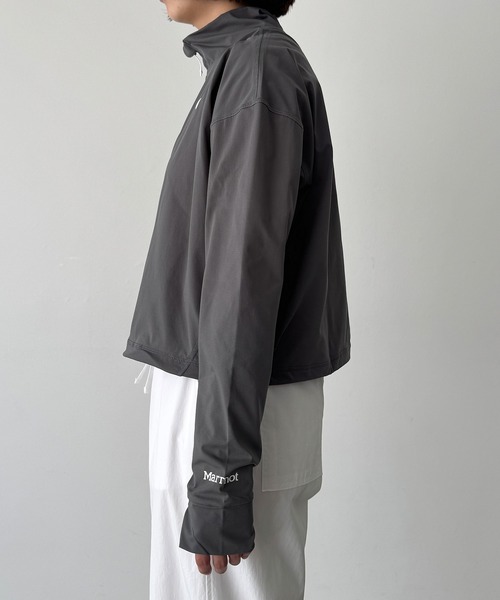CANAL JEAN(キャナルジーン)の「Marmot Ws Mt.RashGuard Full-Zip(その他アウター・レディース・チャコールグレー/ホワイト・MEDIUM)」の10枚目の写真