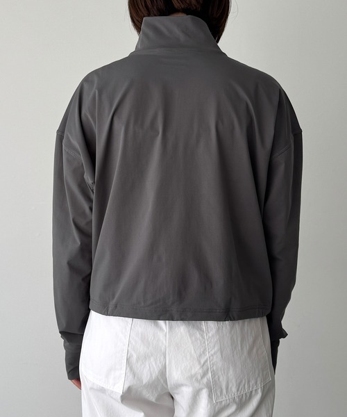 CANAL JEAN(キャナルジーン)の「Marmot Ws Mt.RashGuard Full-Zip(その他アウター・レディース・チャコールグレー/ホワイト・MEDIUM)」の11枚目の写真