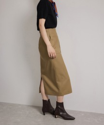 ROPE' | [美人スカート]ウールレーヨンポケット付きタイトスカート(無地)/イージーケア・セットアップ対応(スカート)