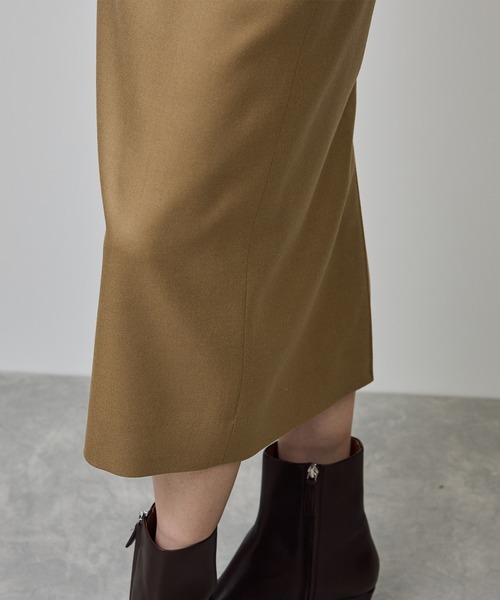 ROPE'（ロペ）の「[美人スカート]ウールレーヨンポケット付きタイトスカート(無地)/イージーケア・セットアップ対応（スカート・レディース・ベージュ/ブラック・36/38/40）」の9枚目の写真