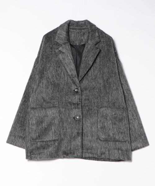 シャギーショートコート Grand PARK NICOLE ニコル ジャケット