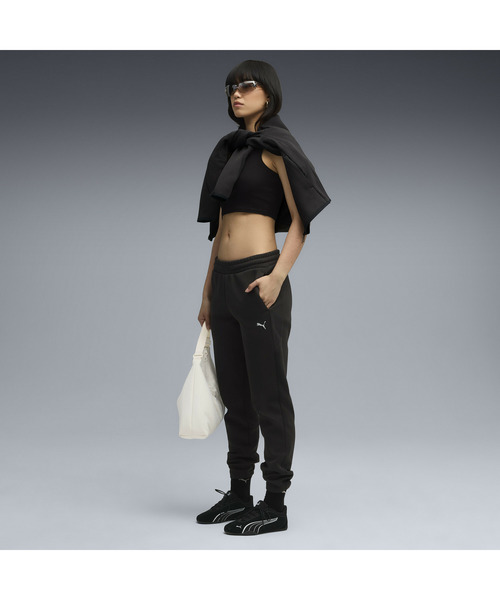 PUMA(プーマ)の「PUMA プーマ ウィメンズ エヴォストライプ スウェットパンツ(その他パンツ・レディース・オフホワイト/ブラック・X-LARGE/LARGE/SMALL/MEDIUM)」の4枚目の写真