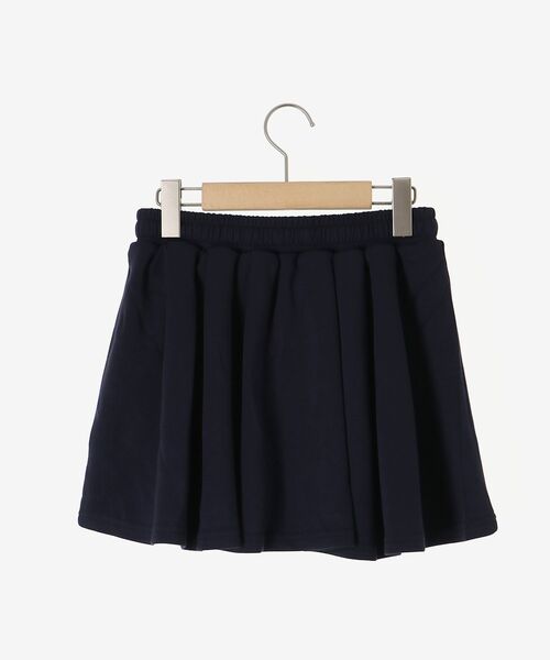 MAJESTIC LEGON（マジェスティックレゴン）の「レイヤード風スウェットセットアップ（ワンピース・レディース・ネイビー/オートミール/ブラウン・MEDIUM）」の7枚目の写真