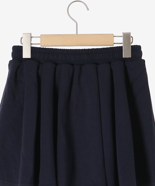 MAJESTIC LEGON（マジェスティックレゴン）の「レイヤード風スウェットセットアップ（ワンピース・レディース・ネイビー/オートミール/ブラウン・MEDIUM）」の18枚目の写真