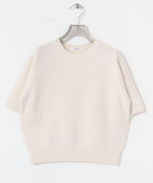 セール】FOX/CASHMEREハーフスリーブニット（ニット/セーター）｜URBAN