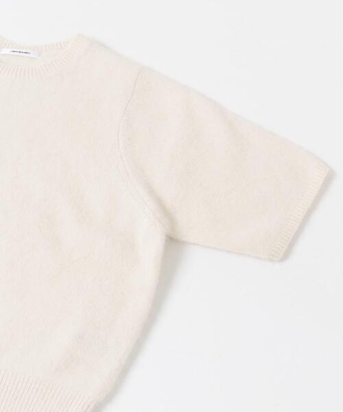 URBAN RESEARCH（アーバンリサーチ）の「FOX/CASHMEREハーフスリーブニット（ニット/セーター・レディース・ネイビー/カーキ/オフホワイト・FREE）」の15枚目の写真
