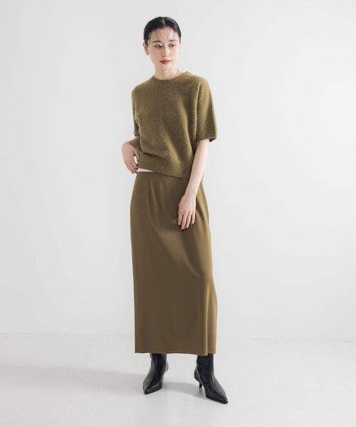 URBAN RESEARCH（アーバンリサーチ）の「FOX/CASHMEREハーフスリーブニット（ニット/セーター・レディース・ネイビー/カーキ/オフホワイト・FREE）」の20枚目の写真