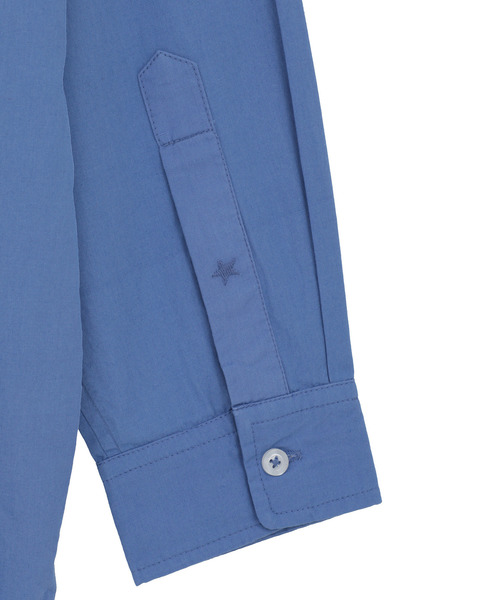 CONVERSE TOKYO(コンバーストウキョウ)の「STAR★ ONEPOINT OVERSIZED SHIRT(シャツ/ブラウス・レディース・ブルー/ベージュ/ホワイト/サックスブルー/ブラック・FREE)」の17枚目の写真