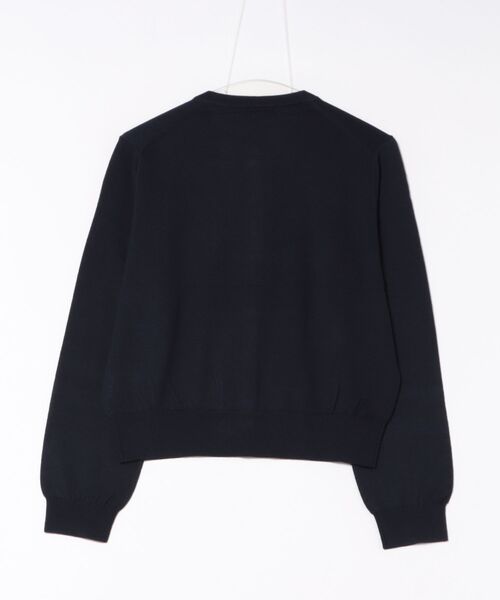 A.P.C.（アーペーセー）の「CARDIGAN 406  /25A（ニット/セーター・レディース・グレー系その他/ダークブルー・M/L/S）」の3枚目の写真