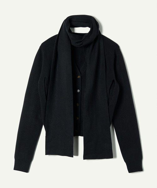 leinwande Ribbon Tie Cardigan カーディガン leinwande（ラインヴァンド） カーディガン Ribbon Tie Cardigan