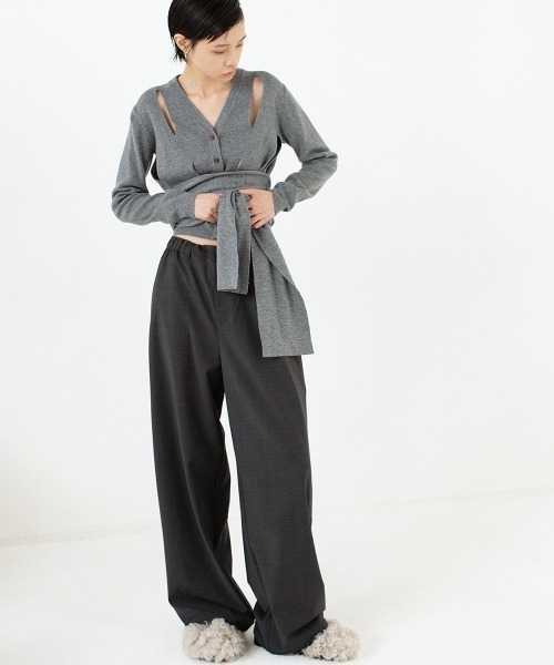 Ribbon Tie Cardigan（カーディガン/ボレロ）｜leinwande（ライン