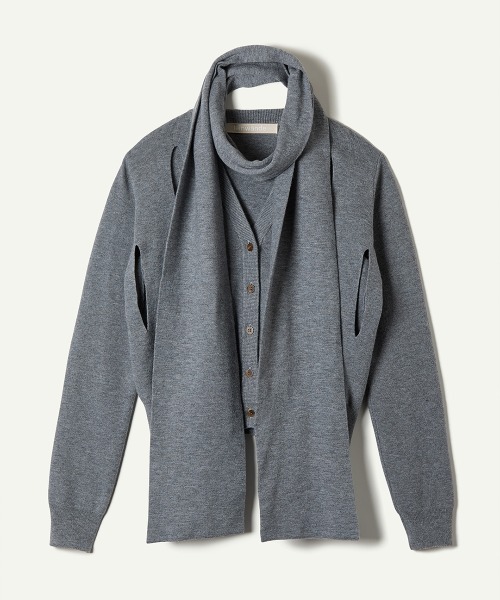 Ribbon Tie Cardigan（カーディガン/ボレロ）｜leinwande（ライン