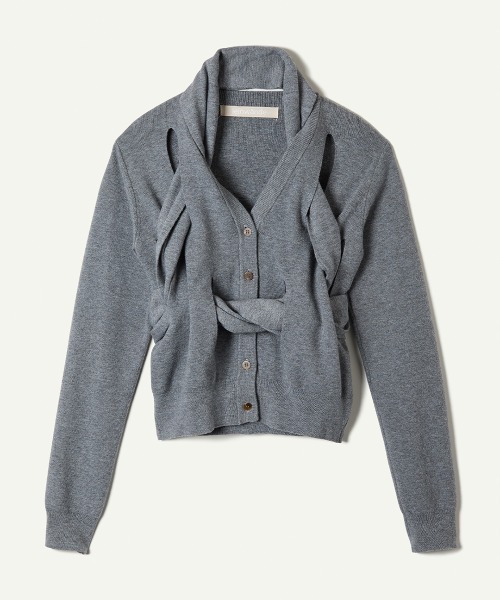 Ribbon Tie Cardigan（カーディガン/ボレロ）｜leinwande（ライン