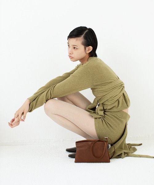 Ribbon Tie Cardigan（カーディガン/ボレロ）｜leinwande（ライン