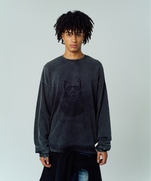 【ADAMPATEK/アダムパテック】Frankenstein portrait crewneck スウェット