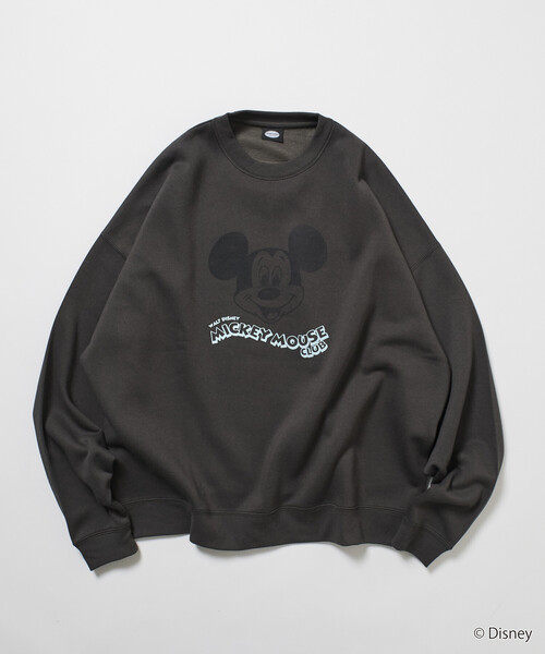 セール】限定展開 DISNEY/ディズニー ミッキーマウス/別注 クルー セール】限定展開 DISNEY/ディズニー ミッキーマウス/別注 クルー