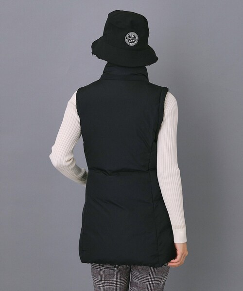 セール】【ADABAT NAVY】袖・フード脱着ロングダウン（ダウン