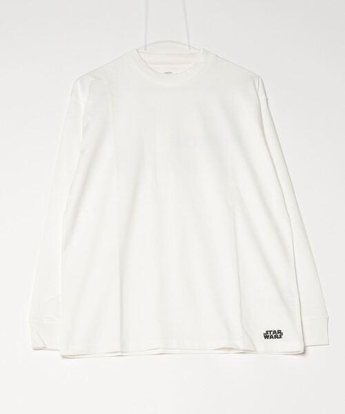 ALPEN / SPORTS DEPO SELECT(アルペンスポーツデポセレクト)の「スター・ウォーズ ロングTシャツ バックプリント(Tシャツ/カットソー・メンズ・ホワイト/ブラック/チャコールグレー・S/M/L/LL/3L)」の1枚目の写真