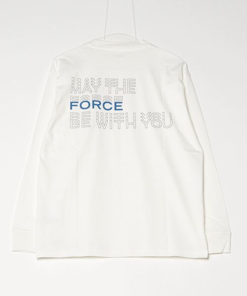 ALPEN / SPORTS DEPO SELECT(アルペンスポーツデポセレクト)の「スター・ウォーズ ロングTシャツ バックプリント(Tシャツ/カットソー・メンズ・ホワイト/ブラック/チャコールグレー・S/M/L/LL/3L)」の4枚目の写真