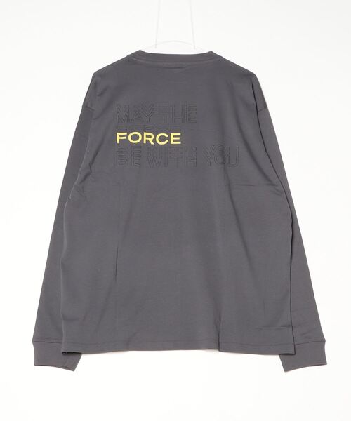 ALPEN / SPORTS DEPO SELECT(アルペンスポーツデポセレクト)の「スター・ウォーズ ロングTシャツ バックプリント(Tシャツ/カットソー・メンズ・ホワイト/ブラック/チャコールグレー・S/M/L/LL/3L)」の6枚目の写真