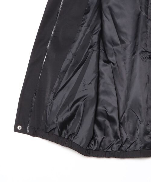 FREE STYLISTS(フリー スタイリスト)の「YUGA_YGMC Drawstring stand-collar mountain parka(マウンテンパーカー・レディース・ブラック/オフホワイト・FREE)」の4枚目の写真