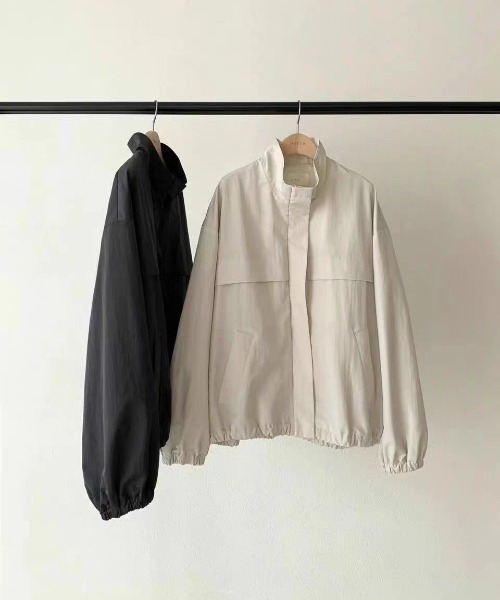 FREE STYLISTS(フリー スタイリスト)の「YUGA_YGMC Drawstring stand-collar mountain parka(マウンテンパーカー・レディース・ブラック/オフホワイト・FREE)」の6枚目の写真