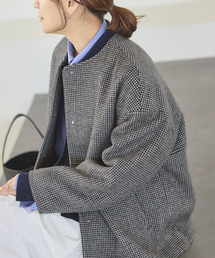 JOURNAL STANDARD（ジャーナルスタンダード）の「《追加2》スーパー140ビーバーノーカラーショートコート（ノーカラーコート）」