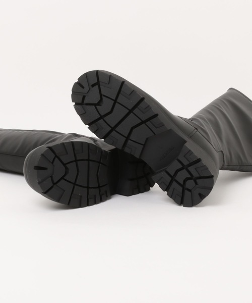 INGNI（イング）の「インヒール厚底ロングブーツ（ブーツ・レディース・ダークブラウン/ブラック・M/L）」の7枚目の写真