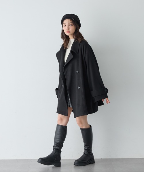 INGNI（イング）の「インヒール厚底ロングブーツ（ブーツ・レディース・ダークブラウン/ブラック・M/L）」の4枚目の写真