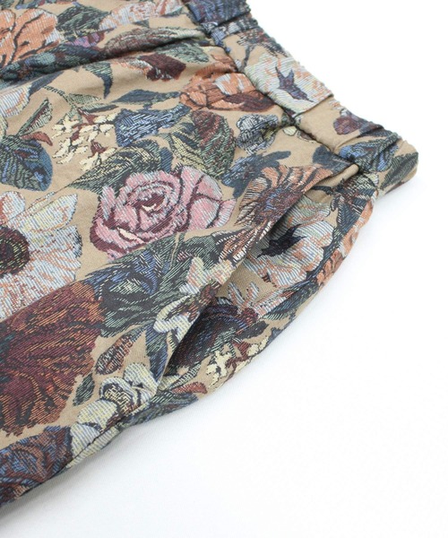 RNA-N(アールエヌエーエヌ)の「G1097 フラワープリントビエラスカート(スカート・レディース・ベージュ/ブラック・FREE)」の15枚目の写真