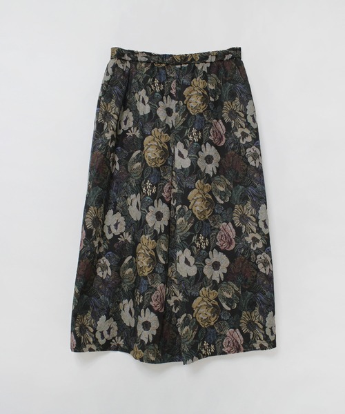 RNA-N(アールエヌエーエヌ)の「G1097 フラワープリントビエラスカート(スカート・レディース・ベージュ/ブラック・FREE)」の17枚目の写真