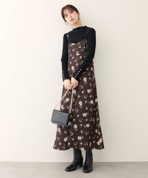 natural couture | フロリエンタルキャミワンピース(ワンピース)