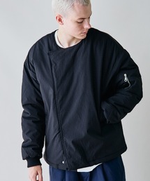 rehacer(AZ)rehacer : Tactical Collarless Jacket / ^NeBJ J[X@WPbg(MA-1)