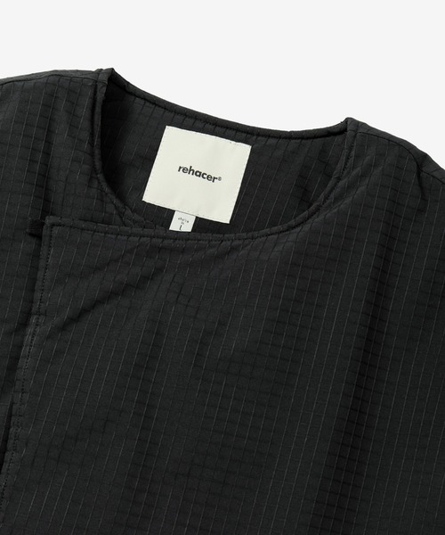 rehacer(レアセル)の「rehacer : Tactical Collarless Jacket / タクティカル カラーレス ジャケット(MA-1・メンズ・ネイビー/ブラック・LARGE/MEDIUM/SMALL)」の13枚目の写真