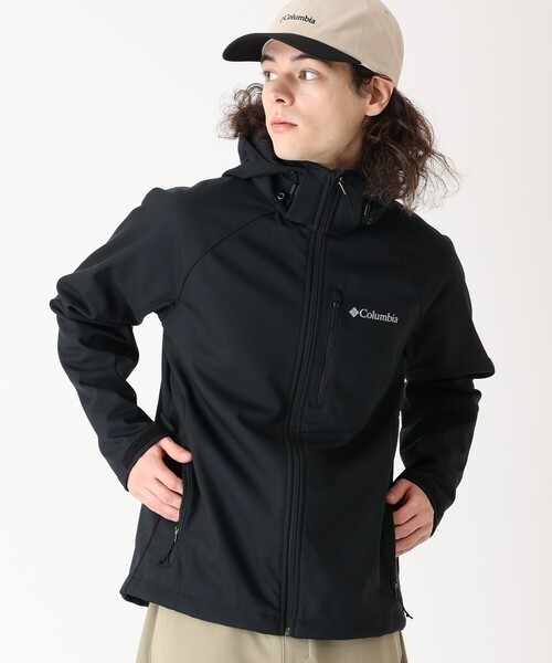 撥水 ストレッチ Columbia／メンズ カスケードリッジIII ソフトシェル