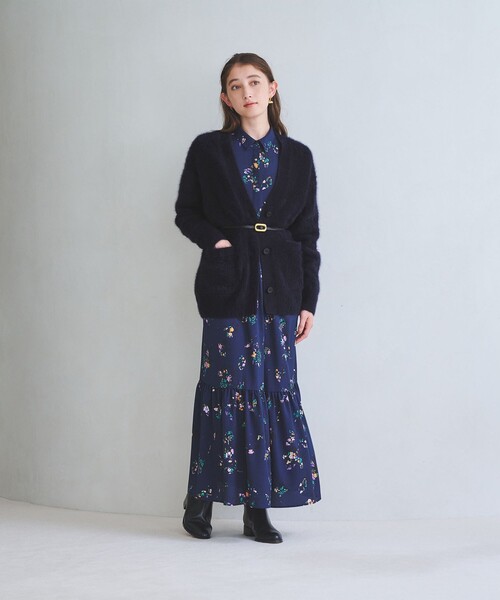 美品 UNITED ARROWS フォックス カシミヤ ポケット カーディガン フォックスカシミヤ ポケット カーディガン｜ユナイテッドアローズ