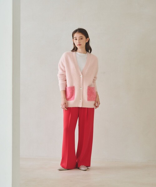 フォックスカシミヤ ミドル カーディガン（カーディガン/ボレロ