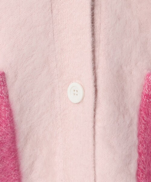 UNITED ARROWS（ユナイテッドアローズ）の「フォックスカシミヤ ミドル カーディガン（カーディガン/ボレロ・レディース・その他3/ネイビー/ダークブラウン・FREE）」の6枚目の写真