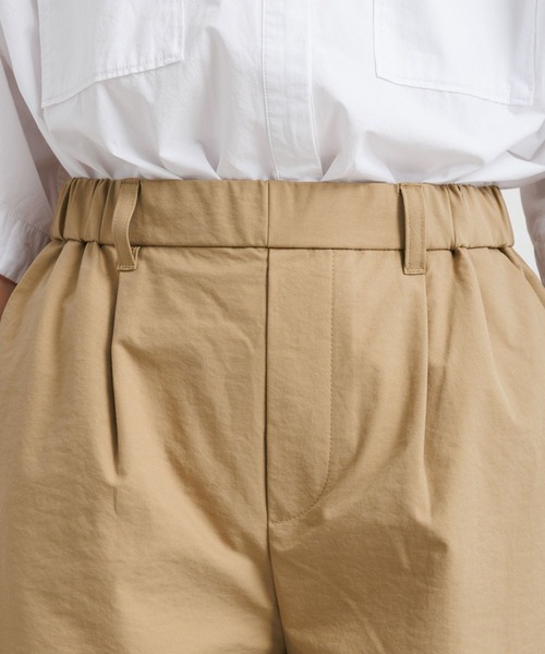 studio CLIP(スタディオクリップ)の「【撥水・UVカット・2WAYストレッチ・イージーケア】タックストレートパンツ(その他パンツ・レディース・ブラック/ベージュ/ネイビー・LARGE/PF/フリー(L)/MEDIUM)」の22枚目の写真