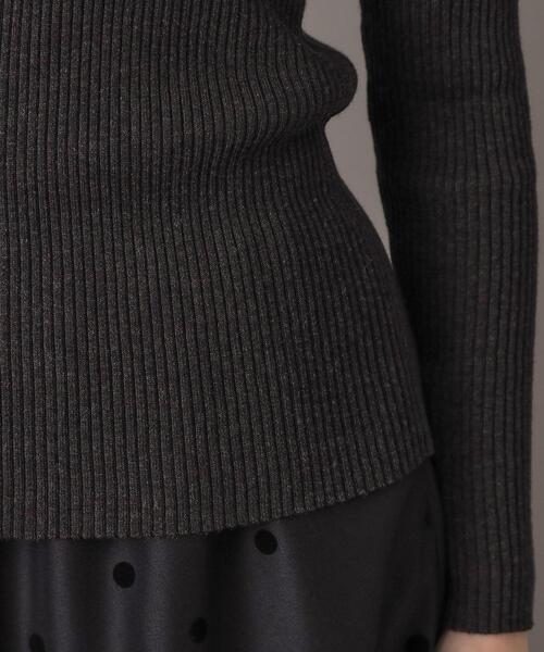 セール】【CLASSY.12月号掲載】シルクブレンドメリノウールリブプル