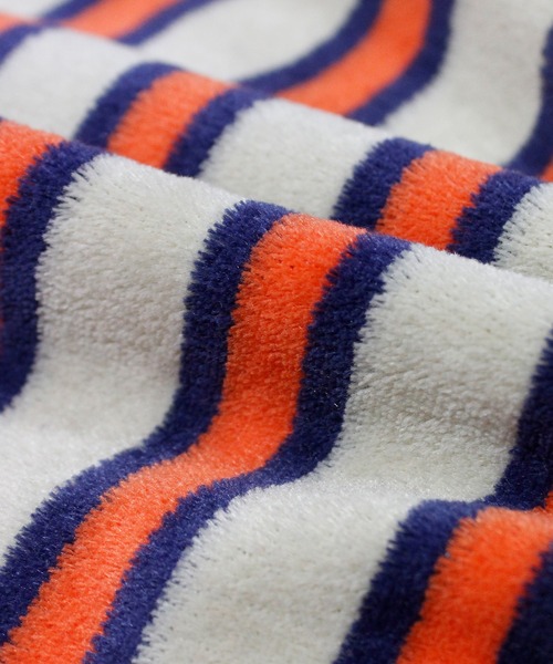 MARKEY'S（マーキーズ）の「先染めボーダーベロアカットソー（Tシャツ/カットソー・キッズ・グレー系その他/ホワイト系その他/ブルー系その他・80/90/95/100/110/120/130/140/150）」の11枚目の写真