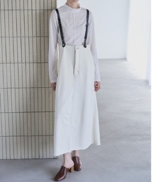 Muel Chic（ミュエルシック）の「Mintty suspender skirt  ミンティーサスペンダースカート（スカート）」