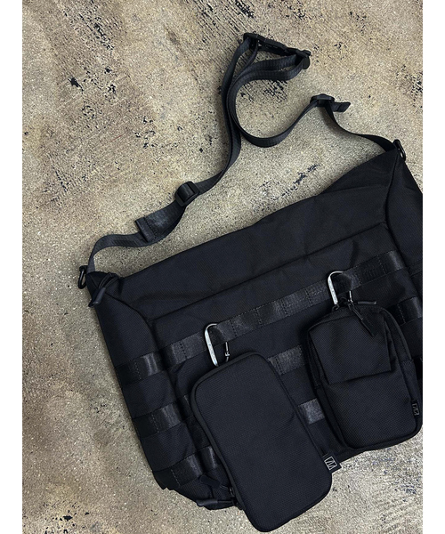 NOIR(ノワール)の「【NoiR / ノワール】Tweak Shoulder / ツイーク ショルダー/N25005 /12.6L(ショルダーバッグ・メンズ・ブラック系その他/ブラック系その他2・フリー)」の18枚目の写真