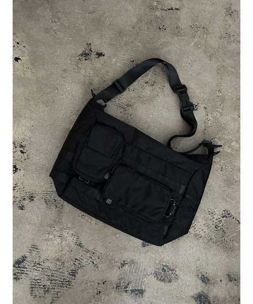 NOIR(ノワール)の「【NoiR / ノワール】Tweak Shoulder / ツイーク ショルダー/N25005 /12.6L(ショルダーバッグ・メンズ・ブラック系その他/ブラック系その他2・フリー)」の8枚目の写真
