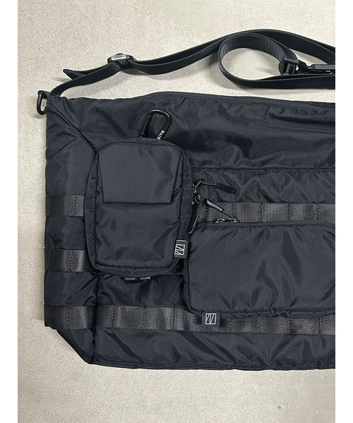 NOIR(ノワール)の「【NoiR / ノワール】Tweak Shoulder / ツイーク ショルダー/N25005 /12.6L(ショルダーバッグ・メンズ・ブラック系その他/ブラック系その他2・フリー)」の6枚目の写真