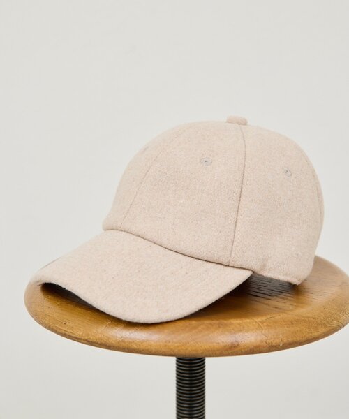GALLARDAGALANTE（ガリャルダガランテ）の「メルトンキャップ（ハット・レディース・グレー/ライトベージュ・FREE）」の2枚目の写真