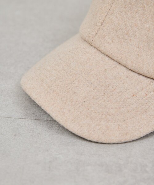 GALLARDAGALANTE（ガリャルダガランテ）の「メルトンキャップ（ハット・レディース・グレー/ライトベージュ・FREE）」の9枚目の写真